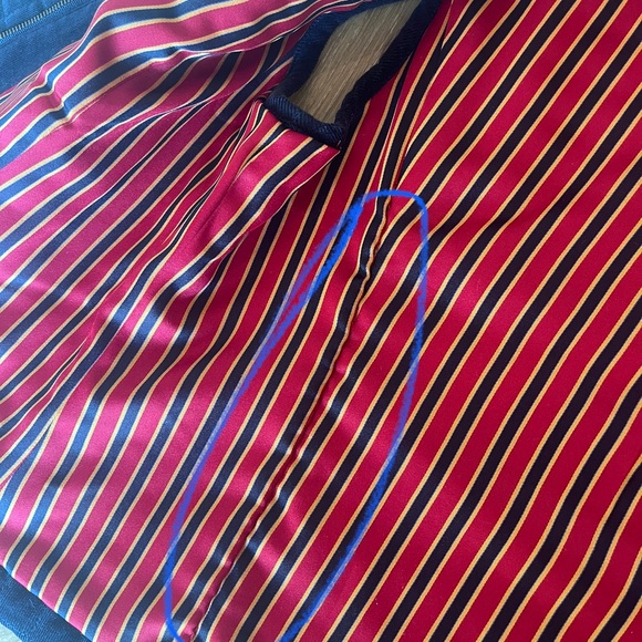 Vintage Talbots Navy Corduroy Quilted Vest- M - Picture 9 of 10